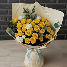 Букет цветов из:  Розы в Зеленоборском