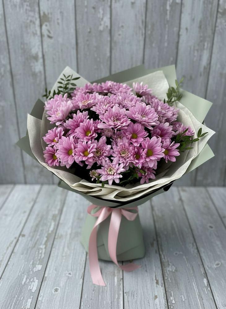 Букет цветов из: Хризантемы в Зеленоборском
