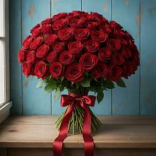 Букет Красные розы Блэк Меджик в Зеленоборском