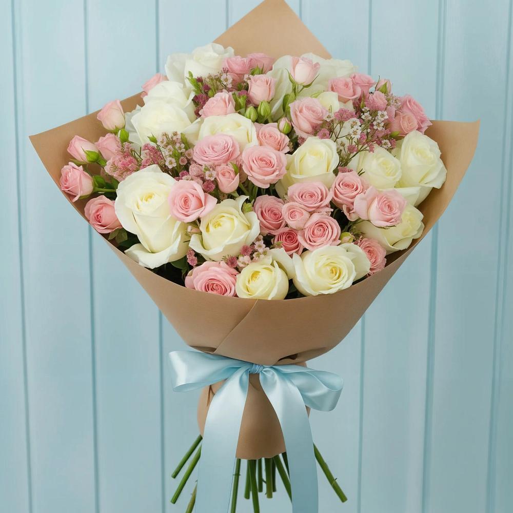 Букет цветов из: Розы в Зеленоборском