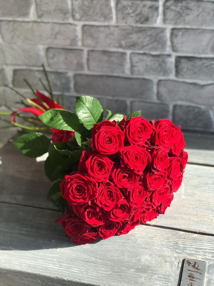 Букет Красные розы Фридом в Зеленоборском