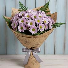 Букет цветов из:  Хризантемы в Зеленоборском