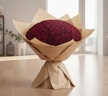 Букет 101 Красная роза в Зеленоборском