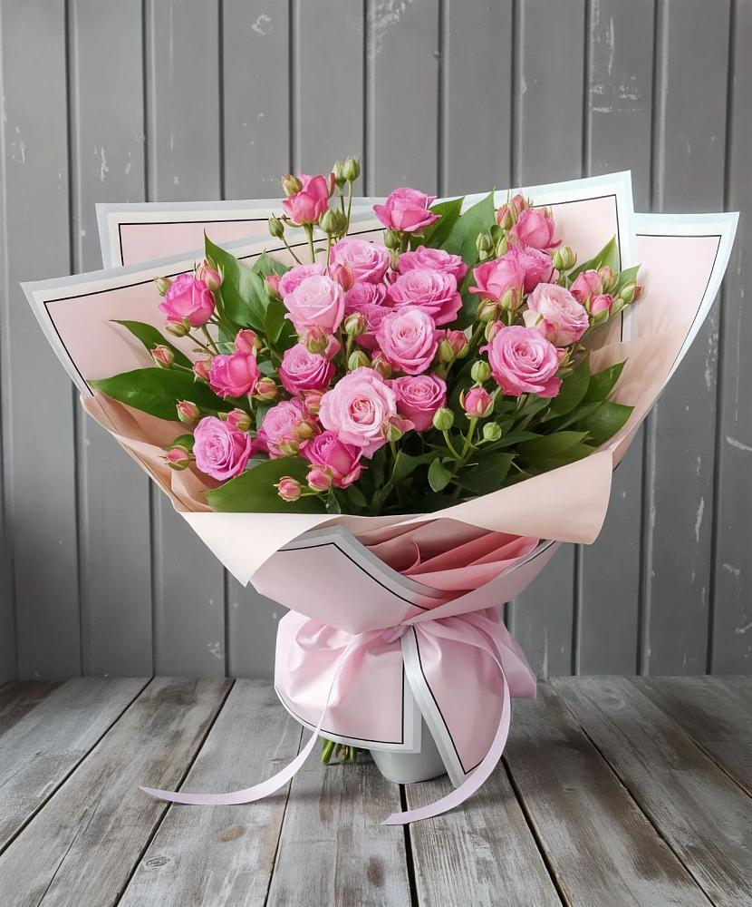 Букет Розовый кустик в Зеленоборском