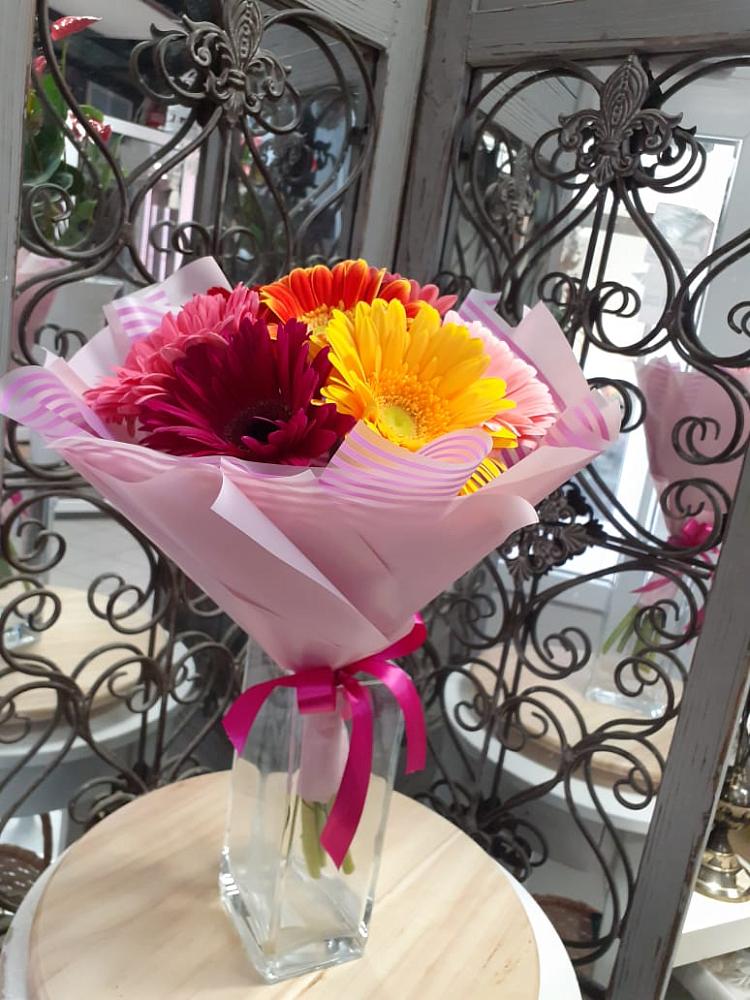 Букет цветов из: Герберы в Зеленоборском