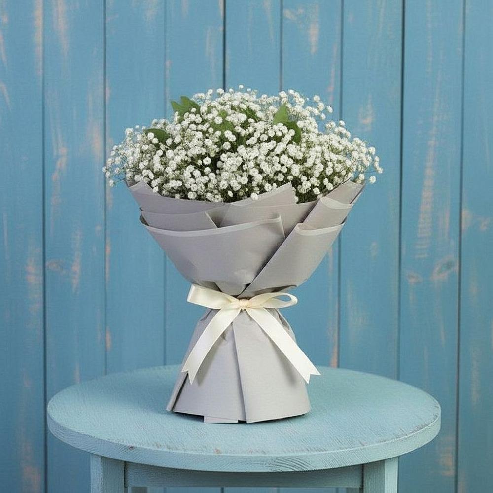 Букет цветов из: Гипсофила в Зеленоборском