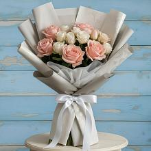 Букет цветов из:  Розы в Зеленоборском