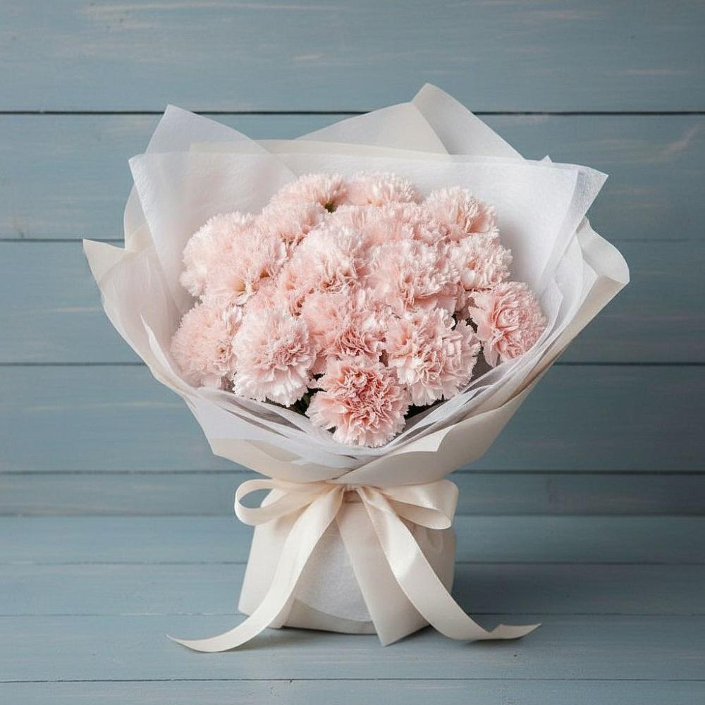 Букет цветов из: Гвоздики в Зеленоборском