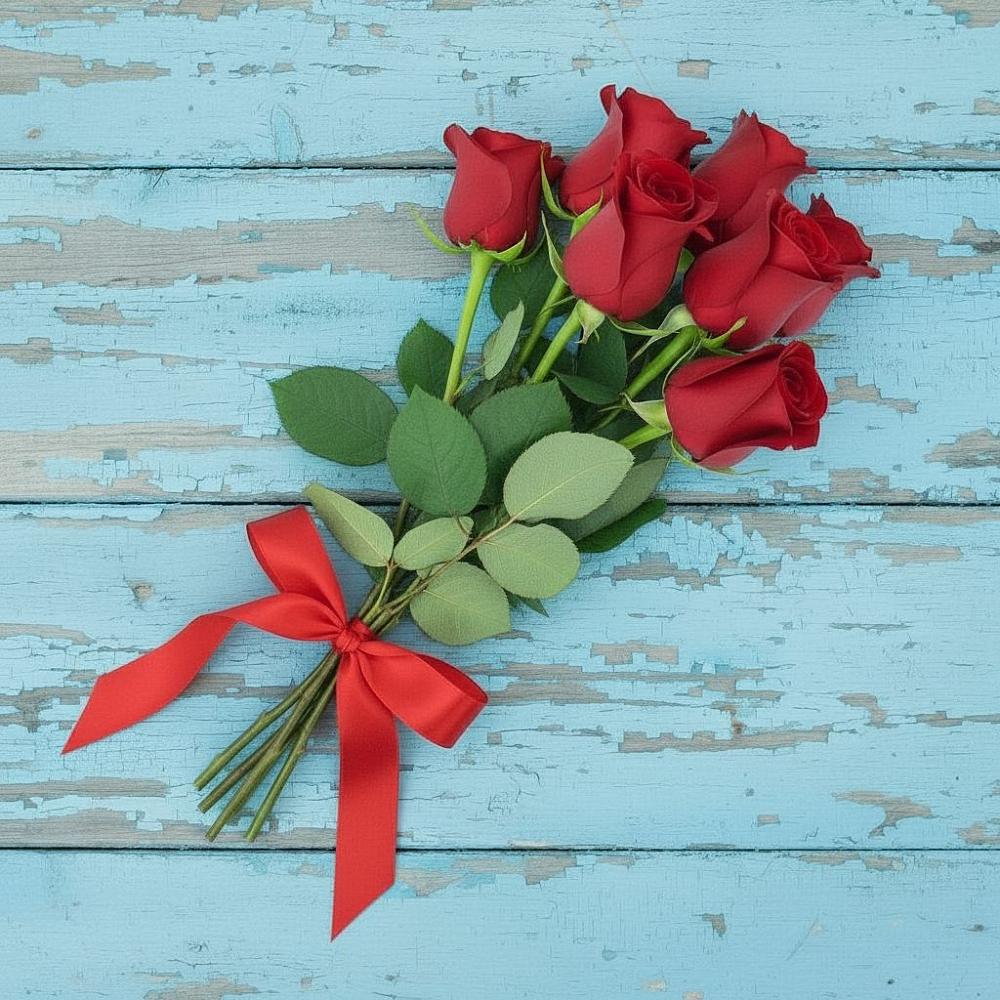 Букет Красные розы в Зеленоборском