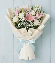 Букет цветов из:  Лилии в Зеленоборском